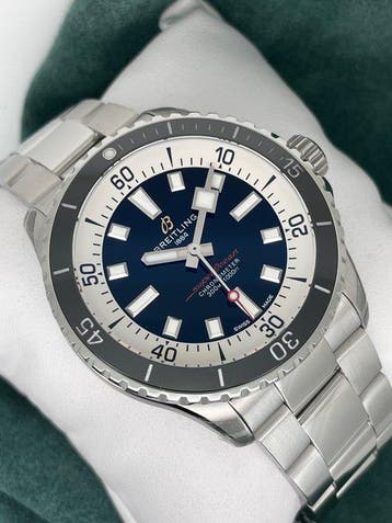 Breitling - Superocean Automatic 42 - Sans prix de réserve -, Handtassen en Accessoires, Horloges | Heren, Nieuw