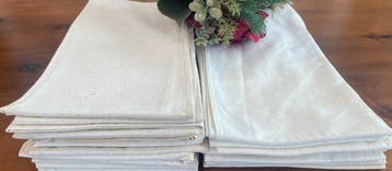 Serviette de table (19) - 66 cm - 64 cm - Serviettes, Antiquités & Art
