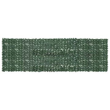 vidaXL Balkonscherm met donkergroene bladeren 500x150 cm, Verzenden