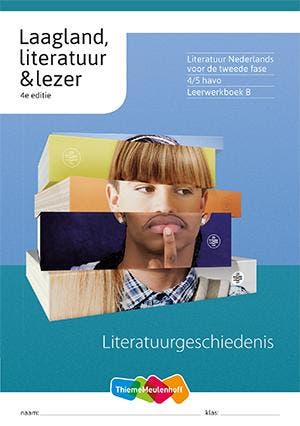 4/5 havo / Laagland Literatuurgeschiedenis / Leerwerkboek B, Verzenden, Gelezen, Willem van der Pol