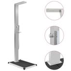 vidaXL Buitendouche met bak HKC roestvrij staal, Verzenden, Nieuw