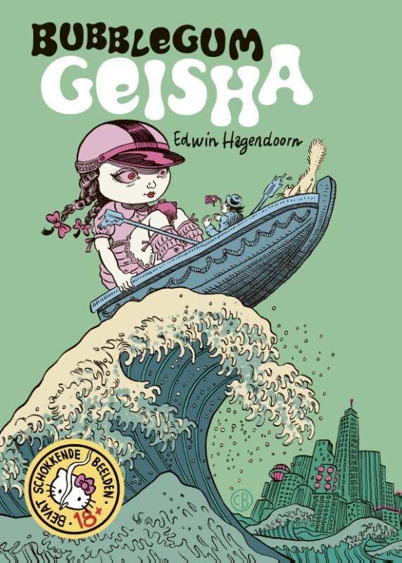 Bubblegum geisha 9789493109322 Edwin Hagendoorn, Boeken, Stripverhalen, Gelezen, Verzenden