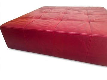 Poltrona Frau - Pouf - PUFF CUBO 120x120 - Cuir de veau