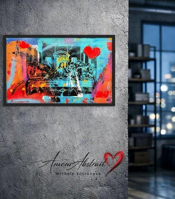 Michele Socionovo - Lultima cena amour abstrait