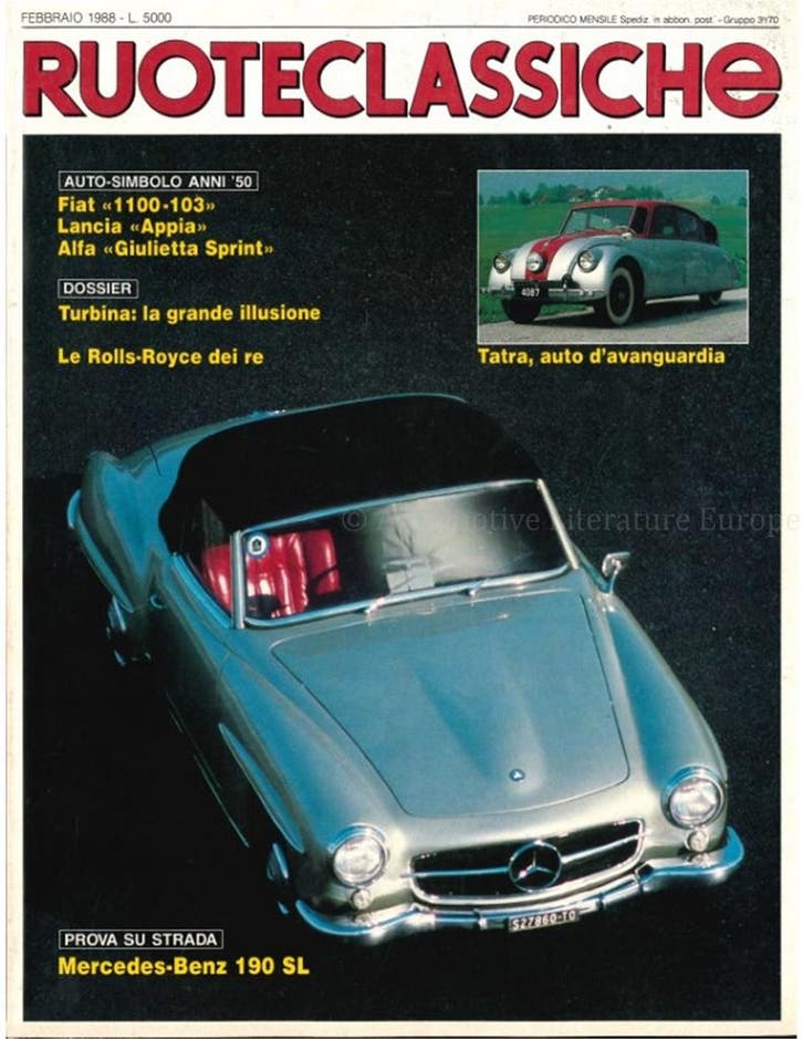 1988 RUOTECLASSICHE MAGAZINE 04 ITALIAANS, Boeken, Auto's | Folders en Tijdschriften
