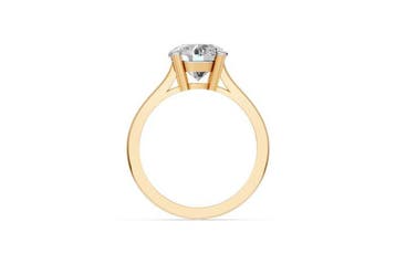 Zonder minimumprijs - Ring - 14 karaat Geel goud - 2.51ct.