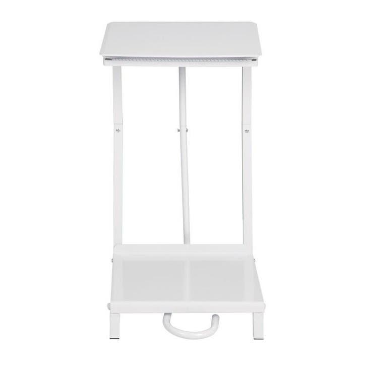 Afvalzakhouder | Metaal (Wit) | Klapdeksel |, Zakelijke goederen, Horeca | Keukenapparatuur, Nieuw in verpakking, Verzenden