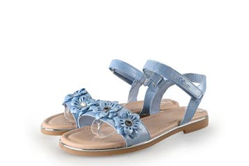 S.oliver Sandalen Meisjes in maat 34 Blauw, Enfants & Bébés, Vêtements enfant | Chaussures & Chaussettes, Verzenden, Schoenen