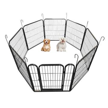 MaxxPet Hondenren Puppyren met 8 panelen - Staal - 60x78c..., Ophalen of Verzenden, Nieuw