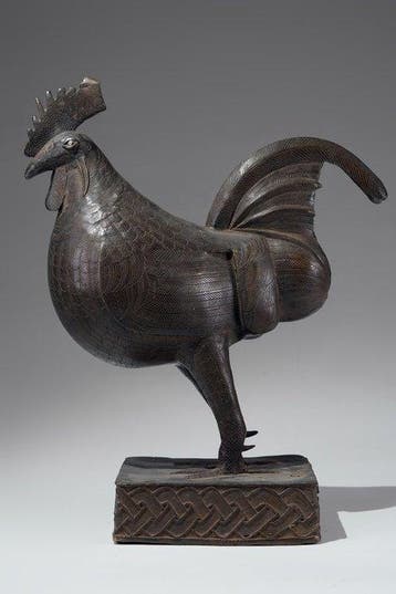 Een bronzen beeld. - kpa - Benin - Nigeria