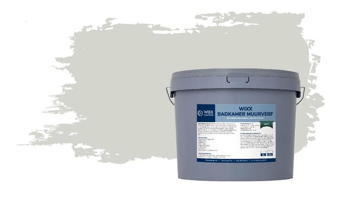 Wixx Badkamer Muurverf Matt RAL 9002 | Grijswit 5L, Bricolage & Construction, Peinture, Vernis & Laque, Envoi