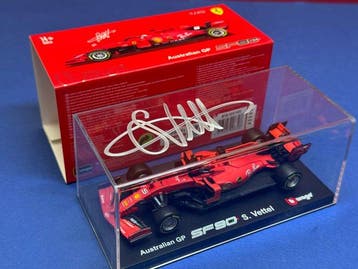 Ferrari - Sebastian Vettel - 2019 - Voiture miniature à, Verzamelen, Nieuw