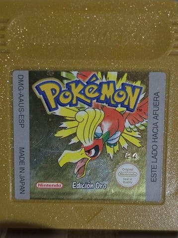 Nintendo - Gameboy Color - Pokémon Edición Oro Versión Esp, Nieuw