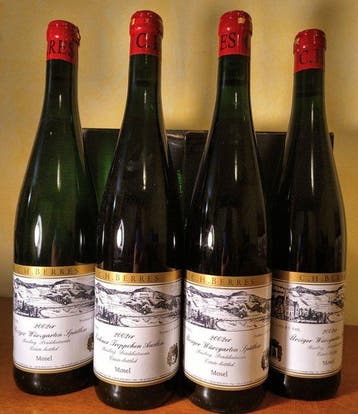 2002 Ch Berres riesling erdener treppchen - Moezel Auslese -, Nieuw