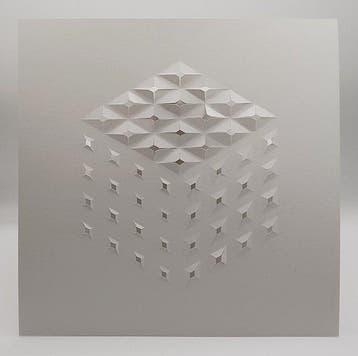 Luisa Russo (1985) - Lotto di 5 opere in carta cordenons, Antiek en Kunst