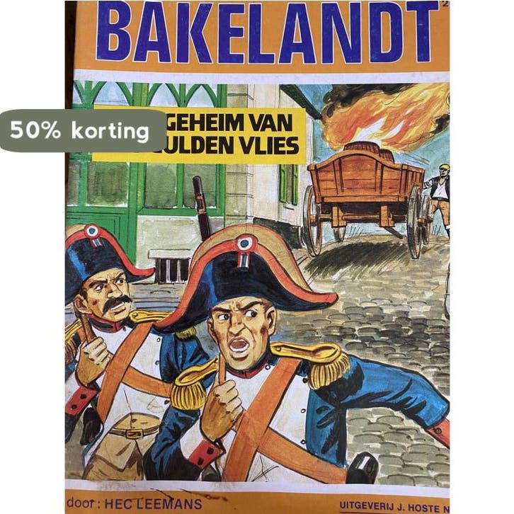 Het geheim van het gulden vlies / Bakelandt / 26 Hec Leemans, Livres, BD, Envoi
