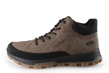 Rieker Veterboots in maat 45 Zwart, Verzenden, Zwart, Boots, Zo goed als nieuw