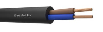 Draka VMVL Câble En Vinyle Flexible 2x1mm² Noir Classe Eca -, Verzenden