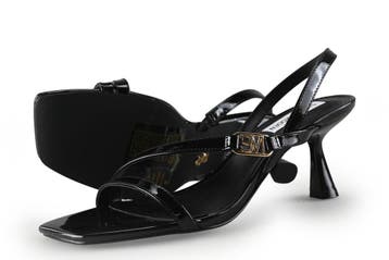 Steve Madden Slingbacks in maat 38 Zwart, Verzenden