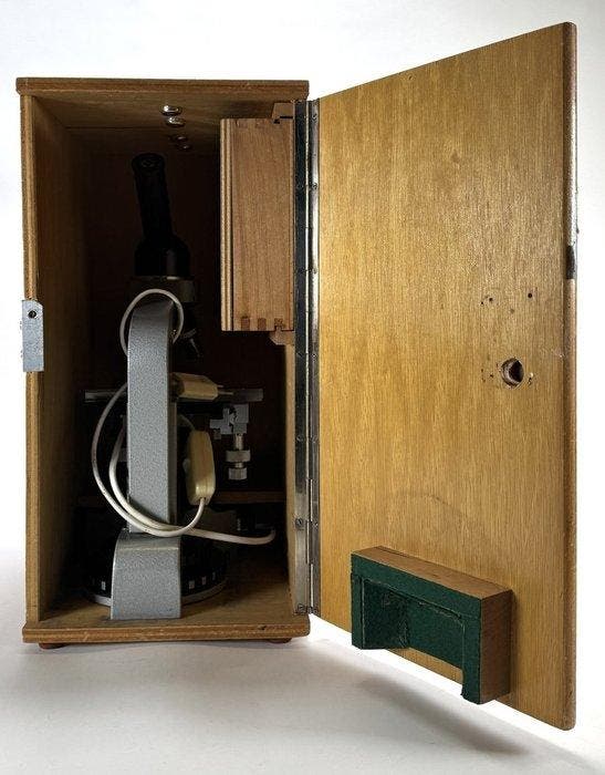 Monocular compound microscope - Studio C - 1900-2000 -, Verzamelen, Foto-apparatuur en Filmapparatuur