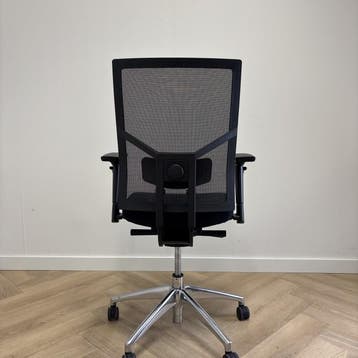 ergonomische bureaustoel gaasrug, zwart, Ergonomisch, Gebruikt, Zwart, Bureaustoel