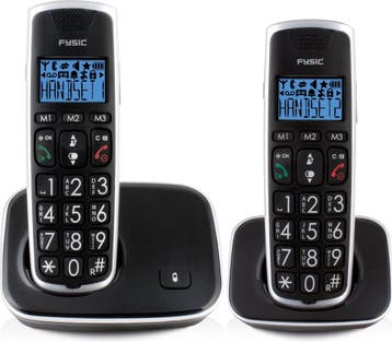 Huistelefoon senioren - Senioren telefoon - Vaste lijn - Zwa, Verzenden, Nieuw