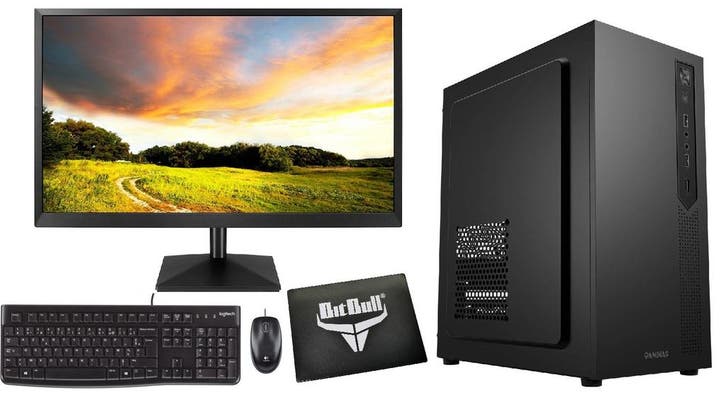 AMD Athlon 3000G PC met Monitor en MS Office 2024|8GB RAM..., Computers en Software, Desktop Pc's, Nieuw, Ophalen of Verzenden