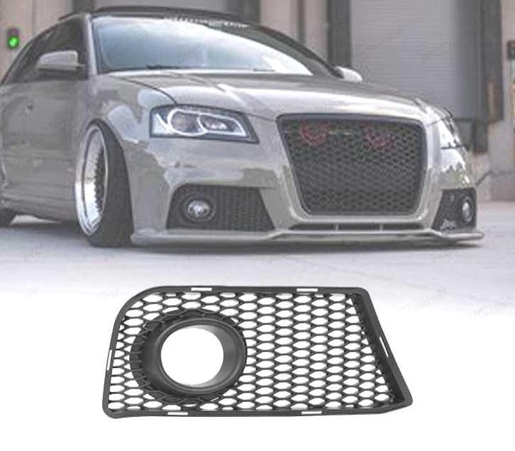 CALANDRE INFÉRIEUR POUR AUDI A3 8P 08-12 ANTIBROUILLARD DROI, Auto-onderdelen, Carrosserie, Verzenden