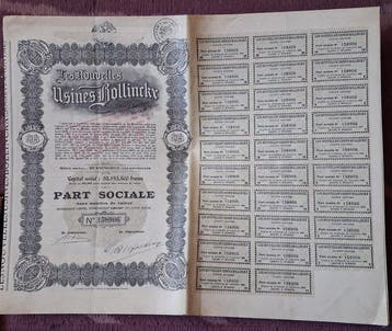 Collection thématique - Actions : Trust Colonial, Usines