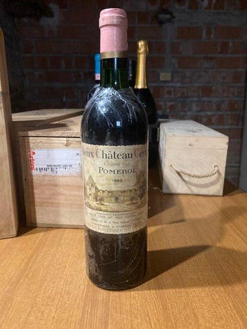 1983 Vieux Château Certan - Bordeaux, Pomerol - 1 Fles (0,75
