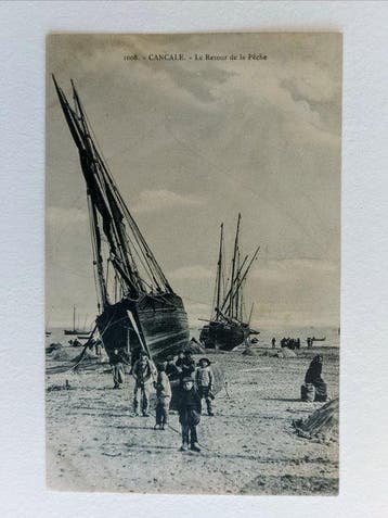 Frankrijk - Maritiem, Stad en Landschap, Schepen, Visserij /, Gelopen