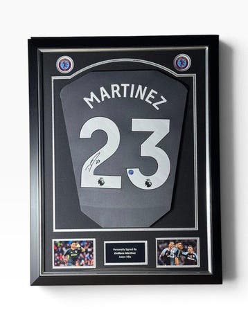 Aston Villa - Premier League - Emi Martinez - Premium Frame, Nieuw