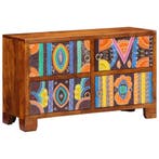 Schoenenkast Acaciahout 90cm | Retour Deal | -49% Nu!, Verzenden, Nieuw, Bohemien