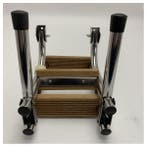 Bieden: Nautinox Stainless Steel Marine Boarding Ladder 3-s, Watersport en Boten, Ophalen of Verzenden, Nieuw