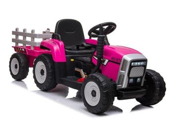 Roze Tractor 12V: 35% retour deal, sla nu je slag!, Verzenden