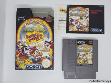 Nintendo Nes - Rainbow Islands - Bubble Bobble 2 - UKV, Games en Spelcomputers, Verzenden, Gebruikt