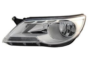 Volkswagen Tiguan 2007-2011 Koplamp Links (Koplampen), Verzenden