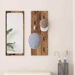 vidaXL Wandgemonteerde kapstok Oudhout 30 x 1,5 x 80 cm, Verzenden, Nieuw