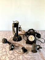 Téléphone analogique - - Trois téléphones et micro, Antiquités & Art