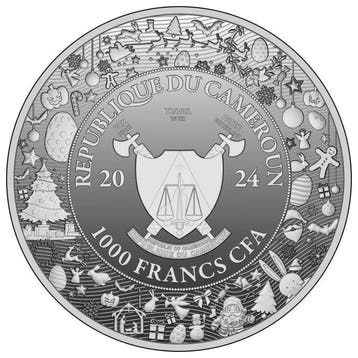 Cameroun. 1000 Francs 2024 Precious Family Moments,