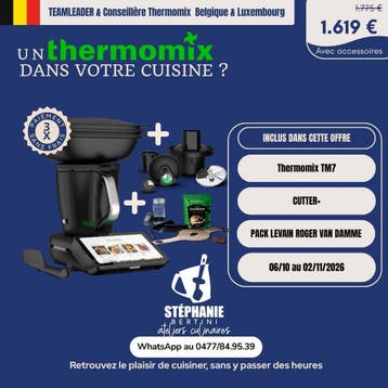Thermomix TM7 Belgique – Paiement 3X sans frais, Verzenden
