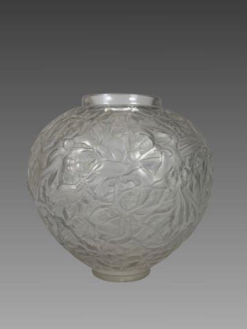 René Lalique - Bouteille de parfum - Gui - Verre, Antiquités & Art