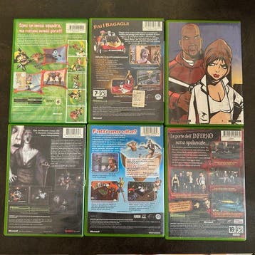 Microsoft - Xbox original - Lot of 6 Original Xbox Games PAL, Nieuw