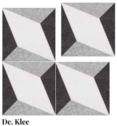 Klee 22.3x22.3 Decor / Design Tegel ( Keramisch ) /, Doe-het-zelf en Bouw, Tegels, Ophalen of Verzenden