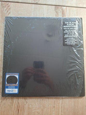 Metallica - Black Album - Limited edition Some Blacker, Cd's en Dvd's, Nieuw in verpakking
