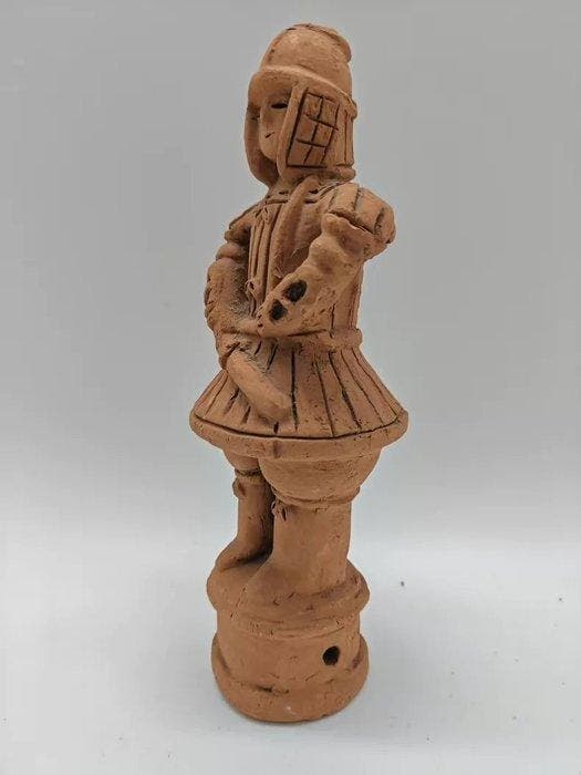 Replica van een oud Japans Natuurlijke onglazuurde rode, Antiquités & Art, Antiquités | Autres Antiquités