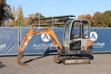 Veiling: Minigraver Hitachi ZX18 CLR Diesel 2009, Ophalen