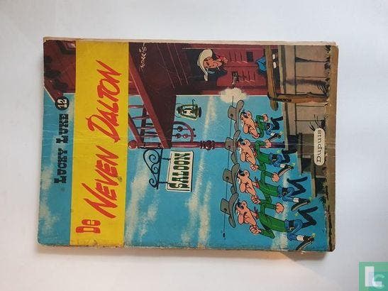 Lucky Luke - De neven Dalton - 1959, Boeken, Stripverhalen, Gelezen, Eén stripboek, Verzenden