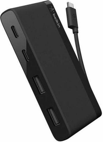 SHOWMODEL Belkin Hub met 2 USB-A poorten + 2 USB-C poorte..., Computers en Software, Verzenden, Nieuw