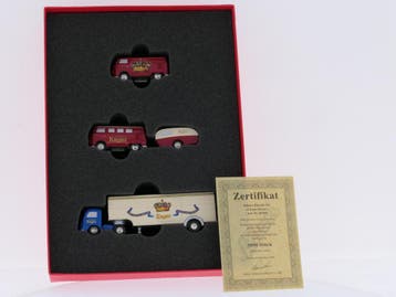 Schaal 1:90 Schuco NEW OLD STOCK 05204 Piccolo-Set Circu..., Hobby & Loisirs créatifs, Voitures miniatures | Échelles Autre, Ophalen of Verzenden